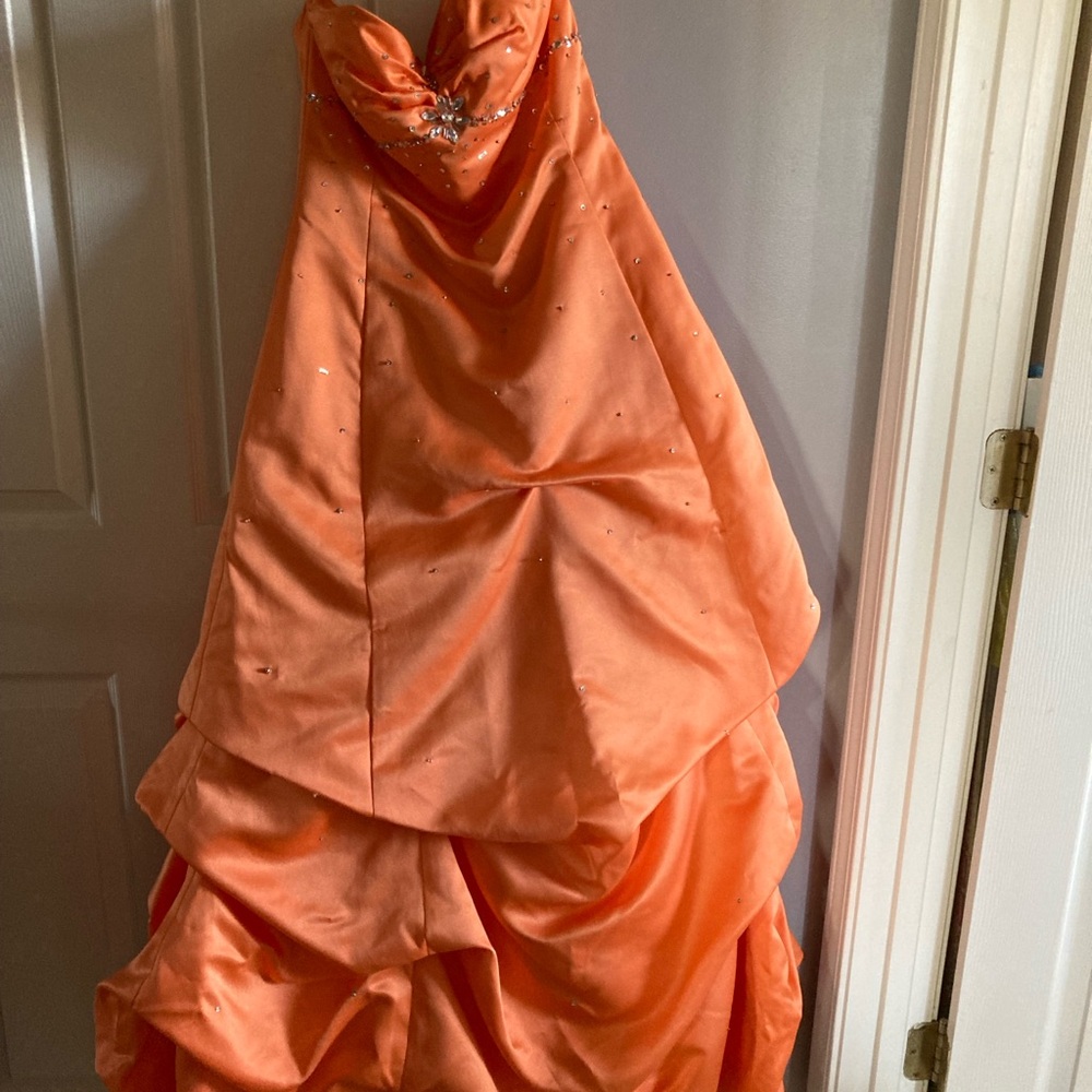 Jump Vibrant Orange Dress